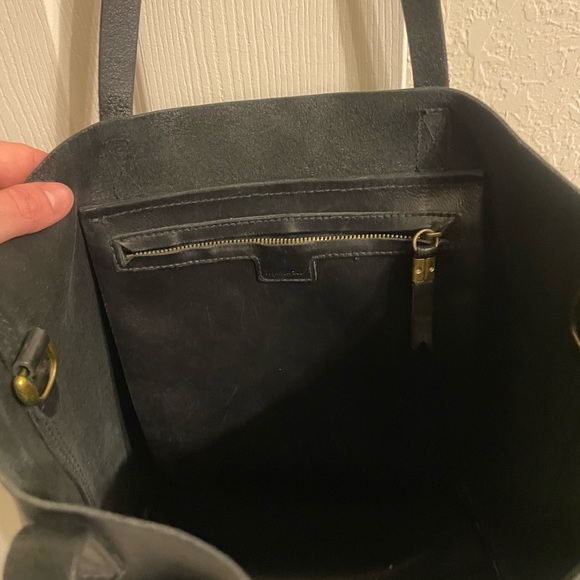 Madewell Black Leather purse - Picture 3 of 9
